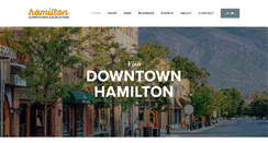 Desktop Screenshot of hamiltondowntownassociation.org